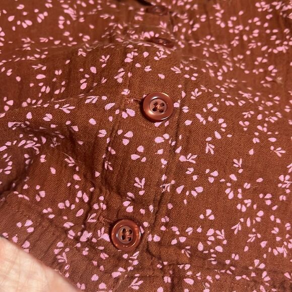 babyGap Crinkle Gauze Cargo Outfit Set, Smoked Paprika, size 18-24 months - Picture 4 of 11